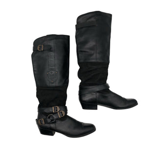 Unisex Janita - Saapad, suurus 39 - Must (1)