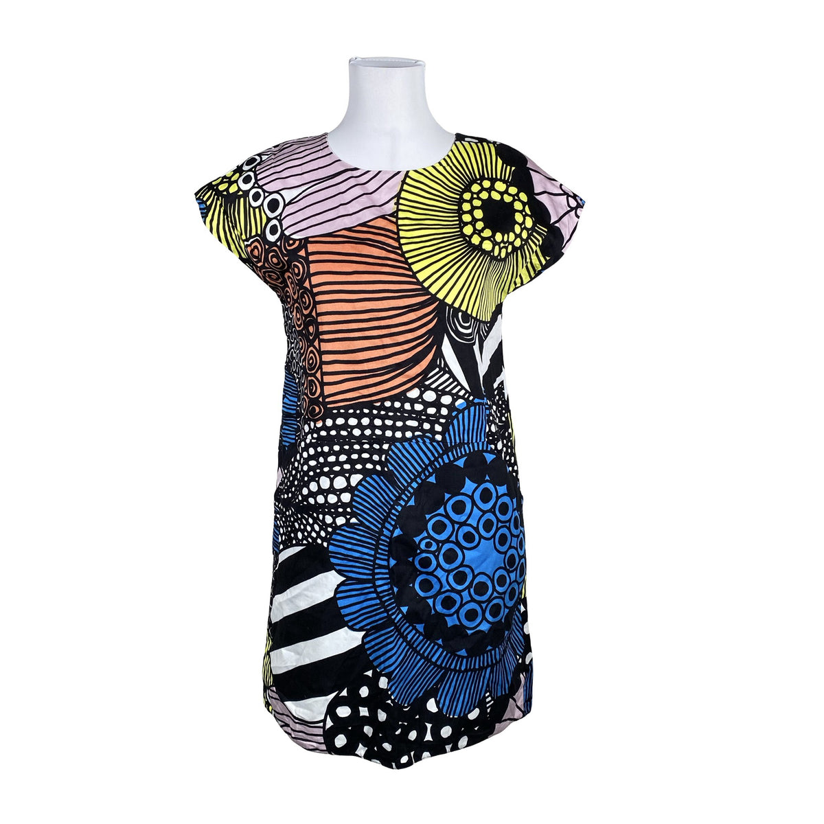 Unisex Marimekko - Mitteveniv kleit, suurus 34 - Must (1)