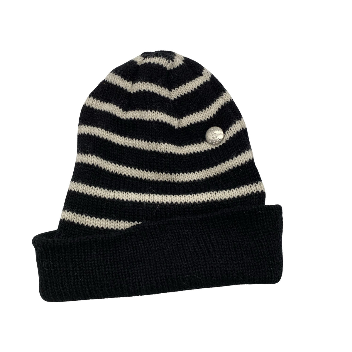 Unisex Villawool - Talvemüts, suurus 52 - 54 cm - Must (1)