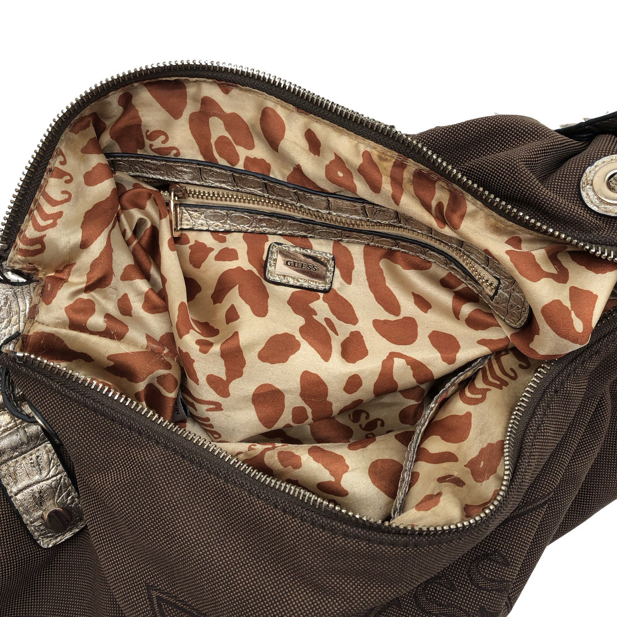 Unisex Guess - Käekott, suurus Midi - Pruun (3)