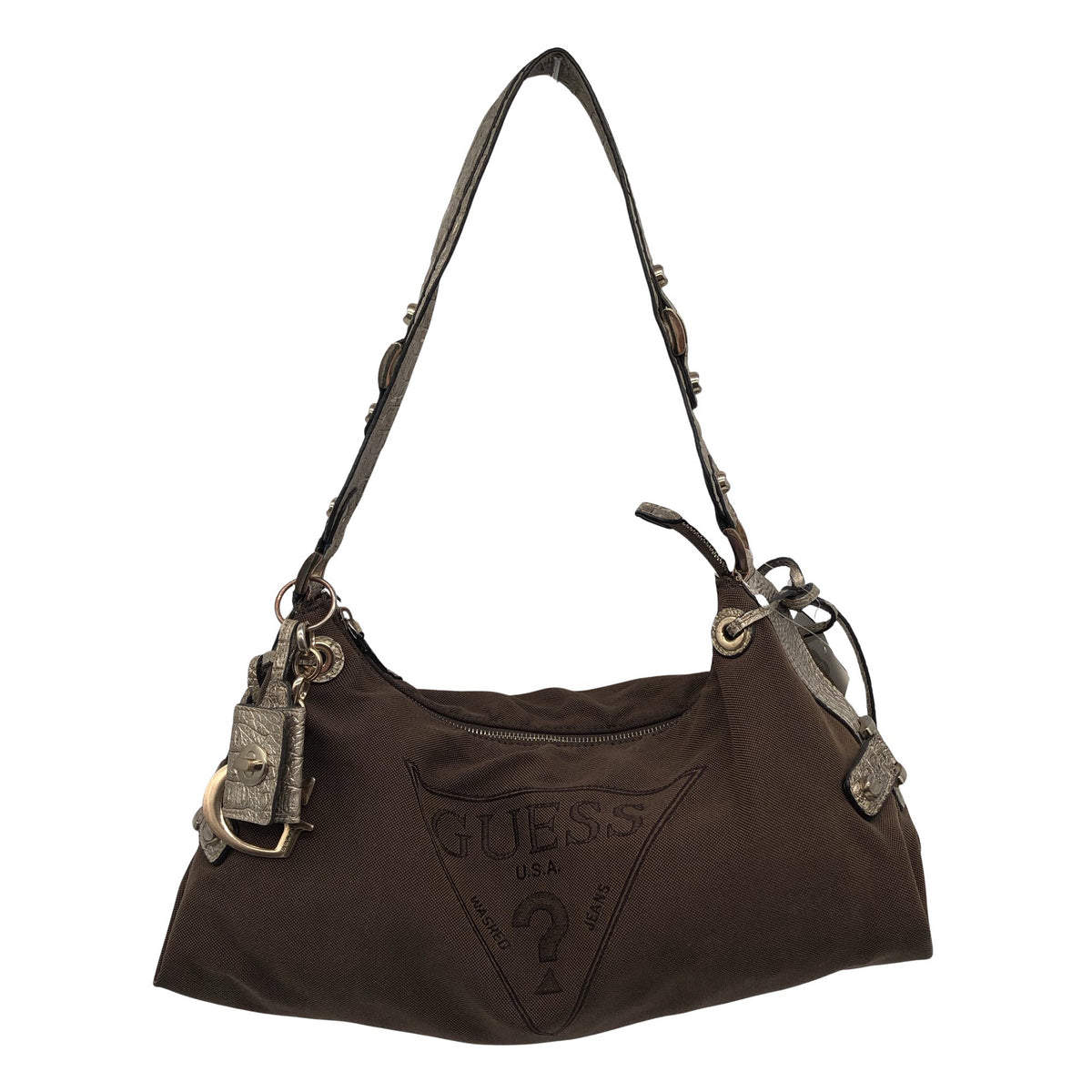 Unisex Guess - Käekott, suurus Midi - Pruun (1)