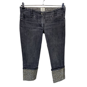 Unisex Marciano by Guess - Teksast poolpikad püksid, suurus 40 - Hall (1)