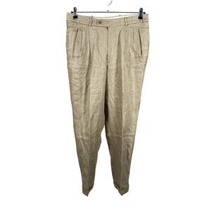 Unisex Sand - Ülikonna püksid, suurus L - Beige (1)