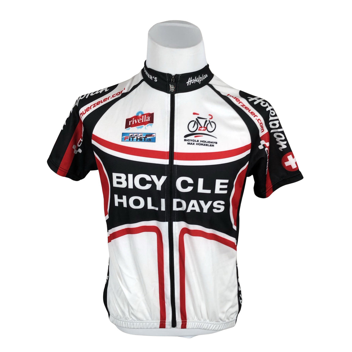 Unisex Cycle - Spordisärk, lühikesed käised, suurus L - Valge (1)