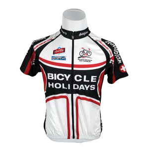 Unisex Cycle - Spordisärk, lühikesed käised, suurus L - Valge (1)