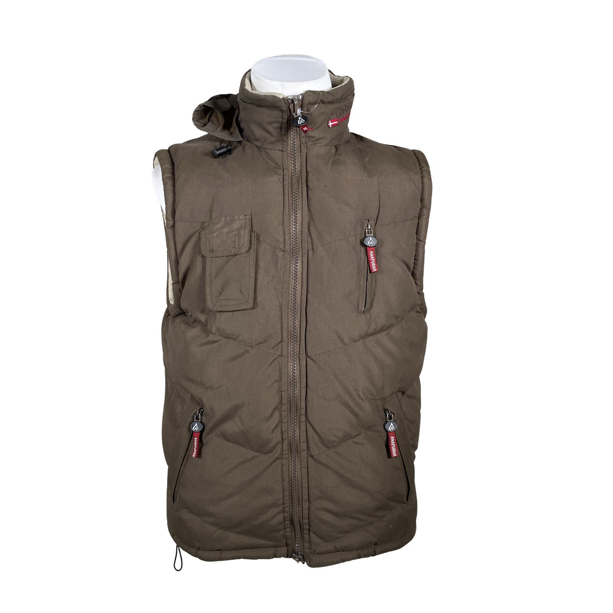 Unisex Napapijri - Õuevest, suurus L - Pruun (1)
