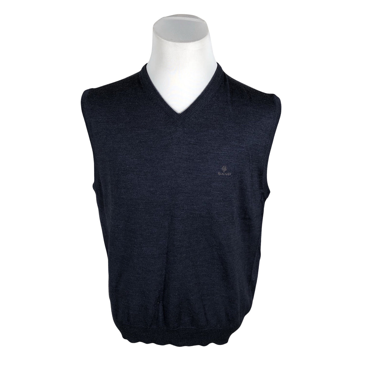 Unisex Sand - Kootud vest, suurus XL - Sinine (1)
