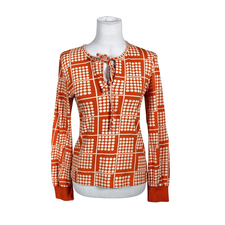 Unisex Nanso - Trikotaažist pluus, suurus 38 - Oranž ()