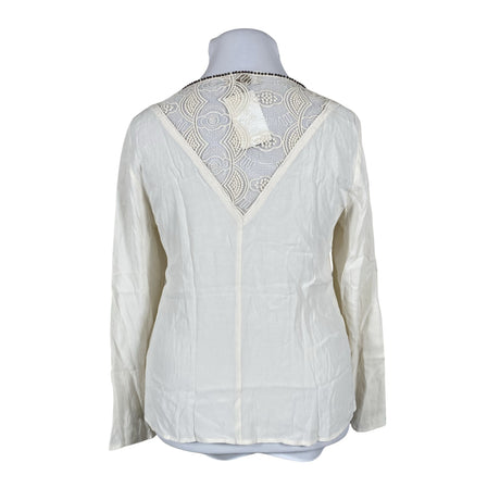 Unisex Cream - Pluus, suurus 42 - Valge (2)