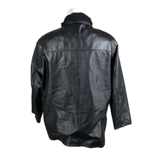 Unisex Santarelli - Nahktagi, suurus XXL - Must (2)