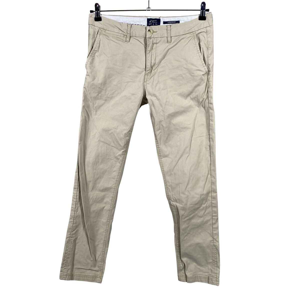 Unisex Ben Sherman - Chino-püksid, suurus W32 - Beige (1)