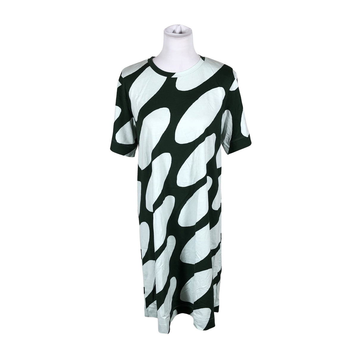 Unisex Marimekko - Trikotaažist kleit, suurus 36 - Roheline (1)