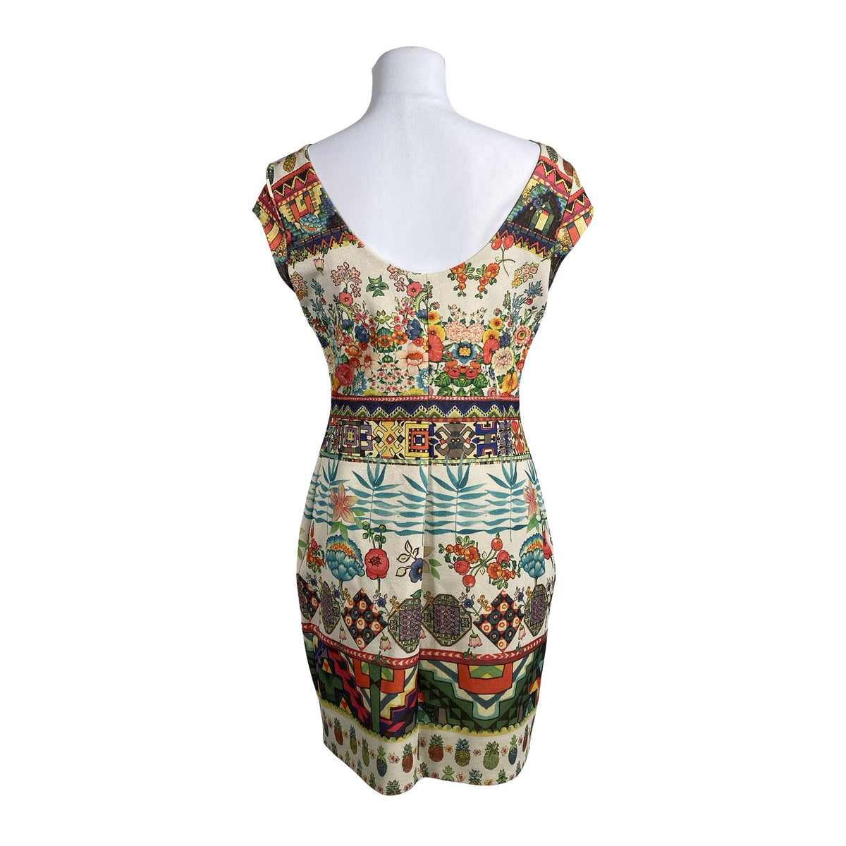 Unisex Desigual - Trikotaažist kleit, suurus 38 - Beige (2)