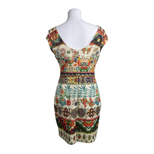 Unisex Desigual - Trikotaažist kleit, suurus 38 - Beige (2)