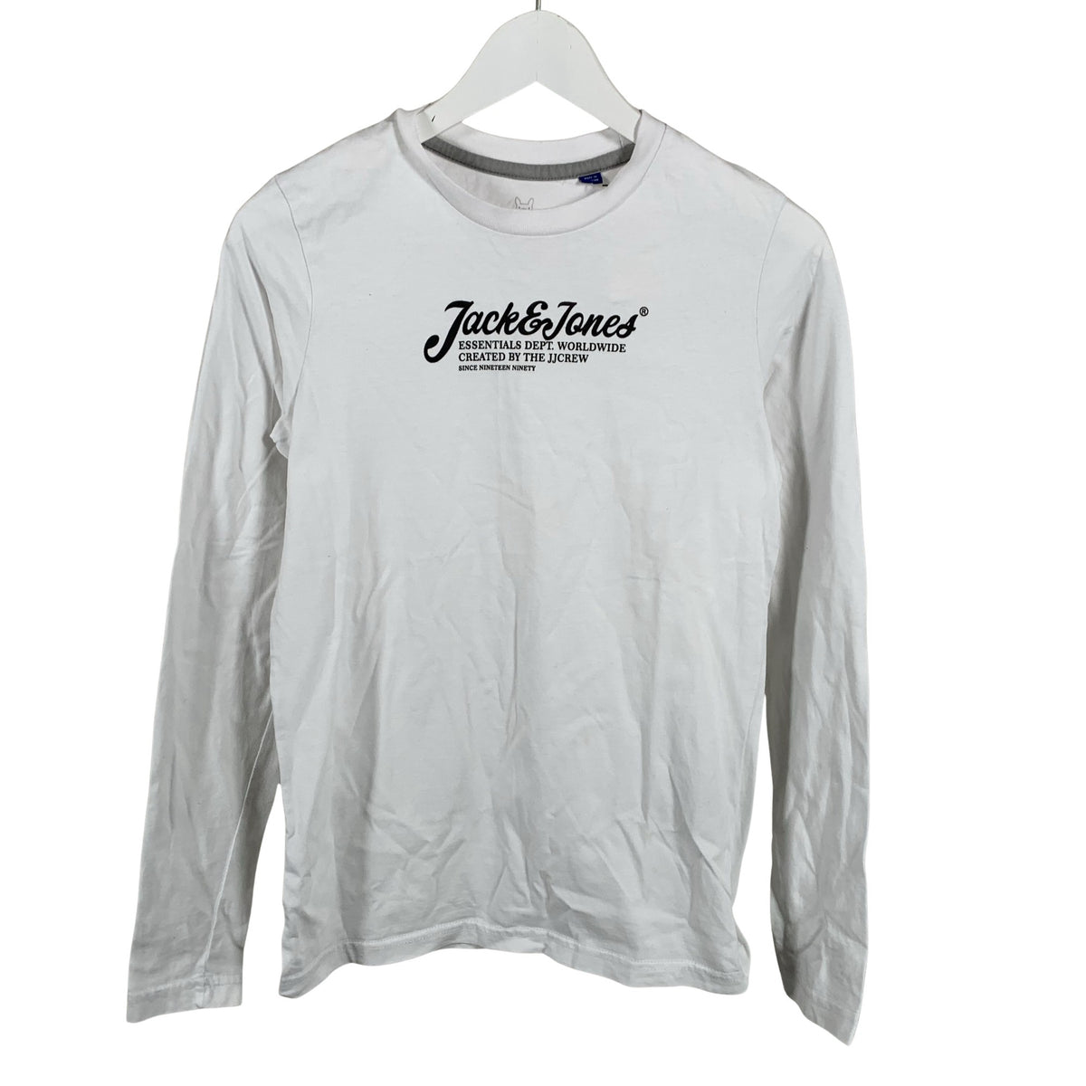 Unisex Jack & Jones - Trikotaažist pluus, suurus 158 - 164 - Valge (1)