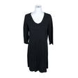 Unisex Peter Hahn - Kootud kleit, suurus 40 - Must ()