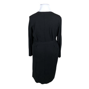 Unisex Luisa Cerano - Kootud kleit, suurus 44 - Must (2)