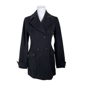 Unisex Daks London - Villane mantel, suurus 40 - Must (1)