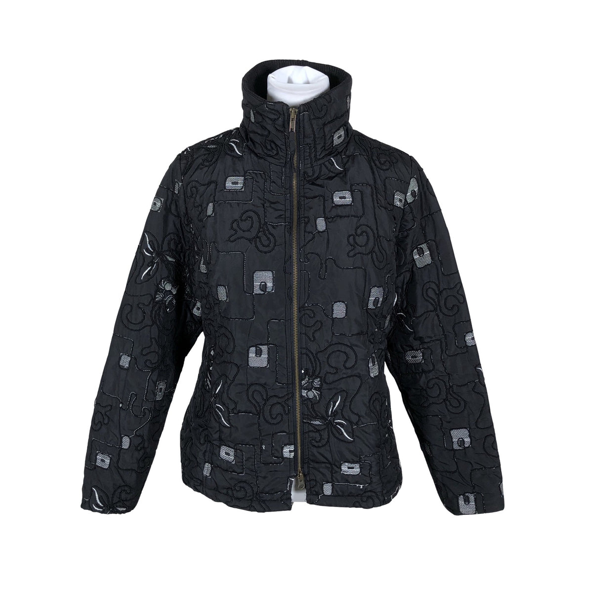 Unisex Lindon - Õhem talvejope, suurus 40 - Must (1)
