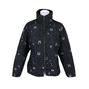 Unisex Lindon - Õhem talvejope, suurus 40 - Must (1)