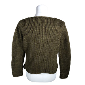 Unisex Luisa Cerano - Kampsun, suurus 40 - Pruun (2)
