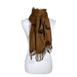 Unisex Ivo Nikkolo - Õhuke sall, suurus Maxi - Pruun ()
