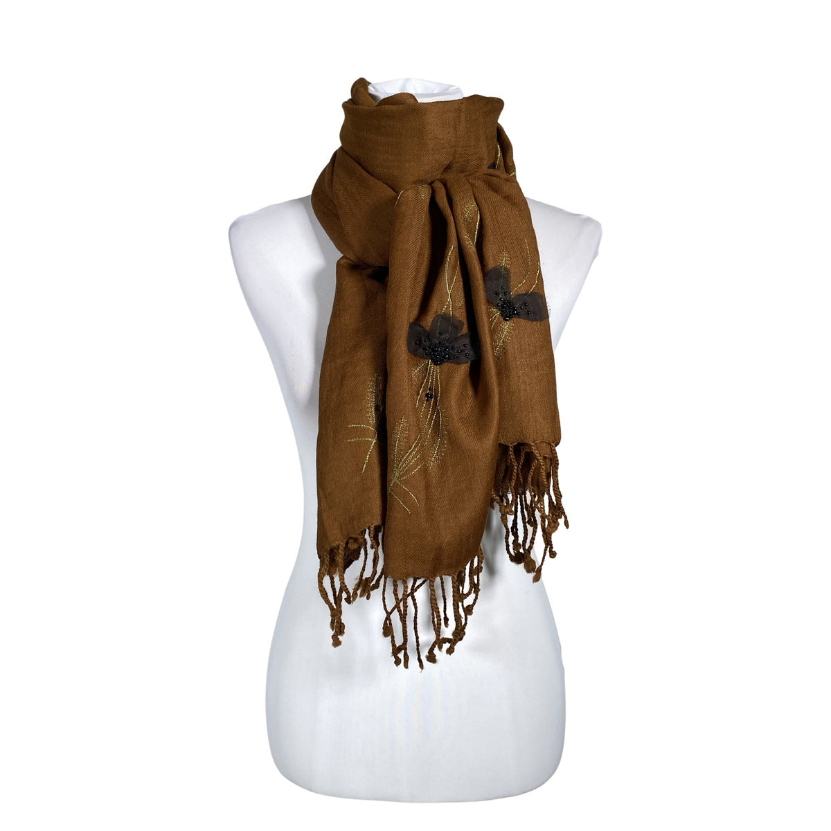 Unisex Ivo Nikkolo - Õhuke sall, suurus Maxi - Pruun (1)