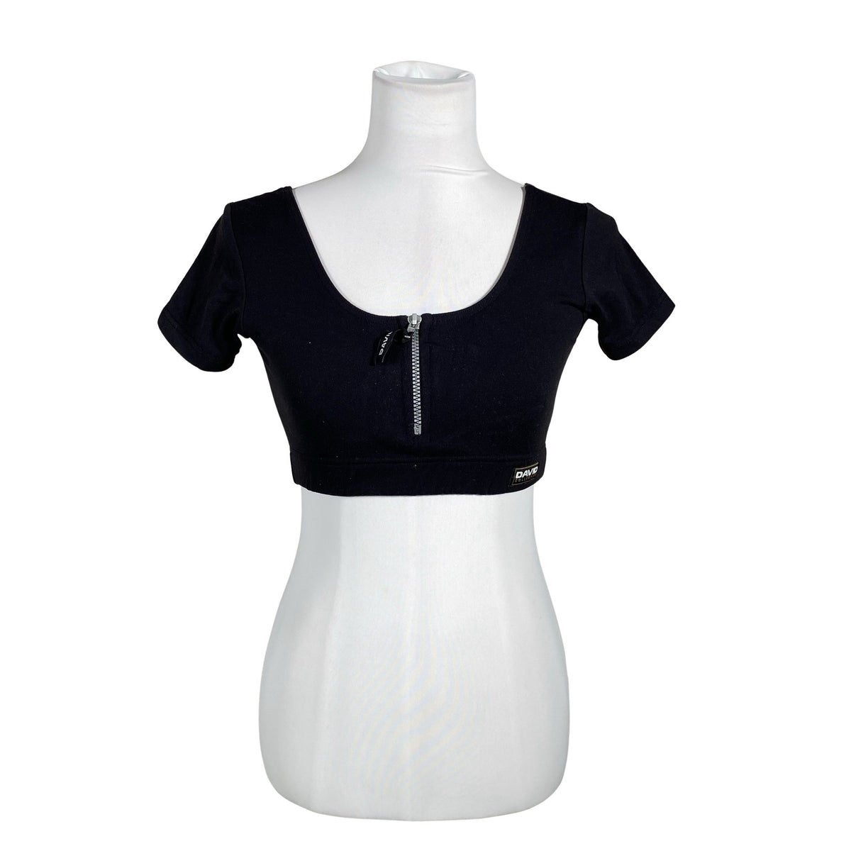 Unisex David - Spordisärk, lühikesed käised, suurus 38 - Must (1)