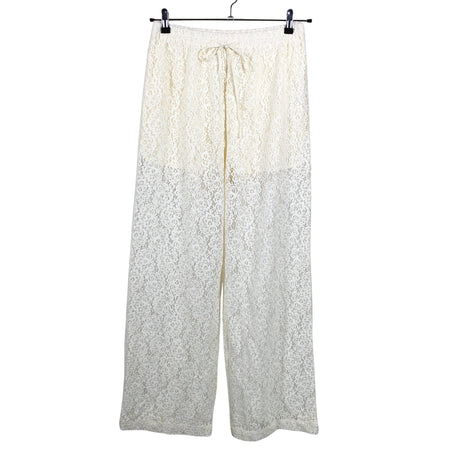 Unisex Grace & Mila - Mittevenivad püksid, suurus 38 - Looduslik valge ()