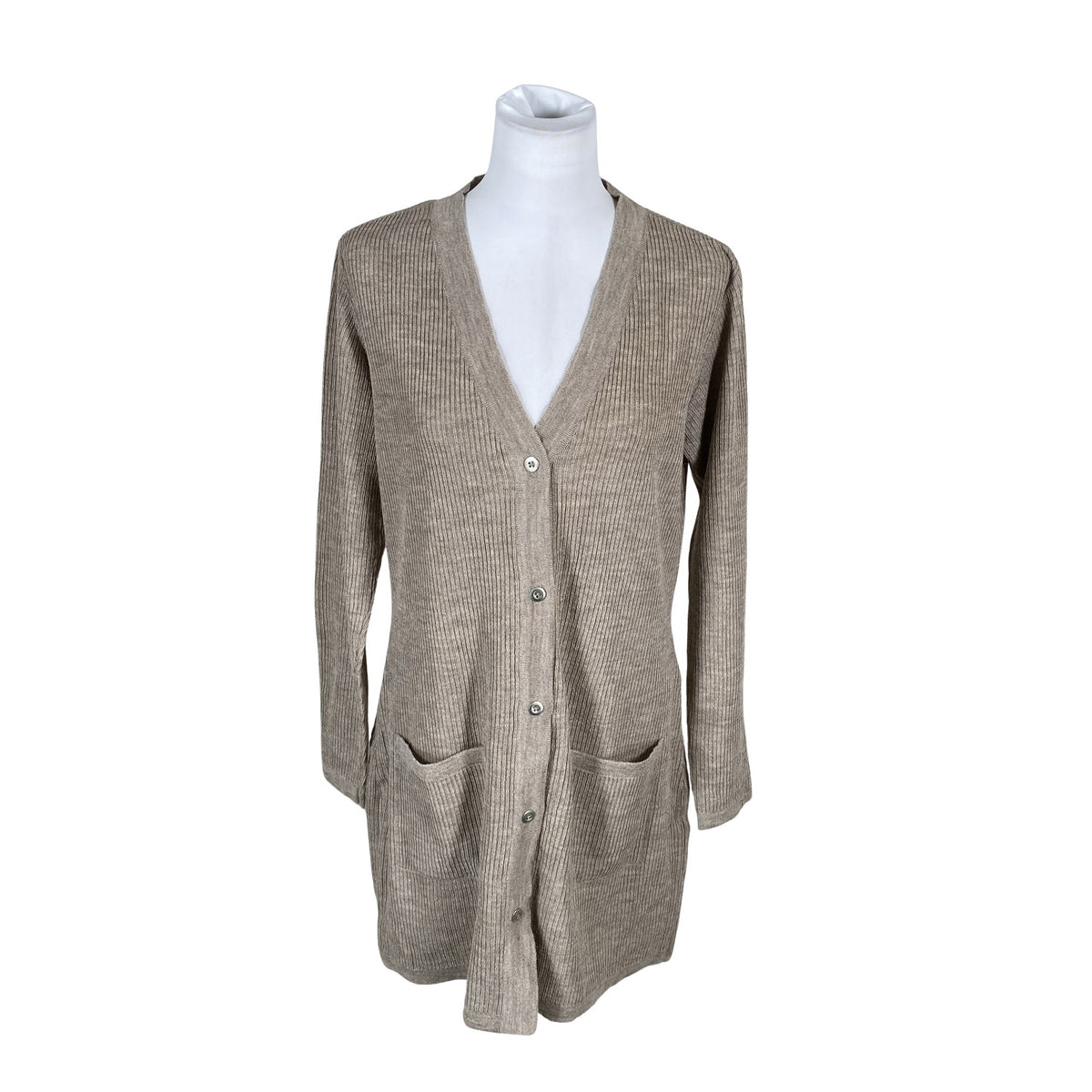 Unisex Alpa - Kardigan, suurus 40 - Beige (1)