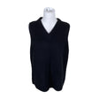 Unisex Aarikka - Kootud vest, suurus 40 - Must ()