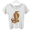 Unisex Mini Rodini - T-särk, suurus 116 - 122 - Looduslik valge ()