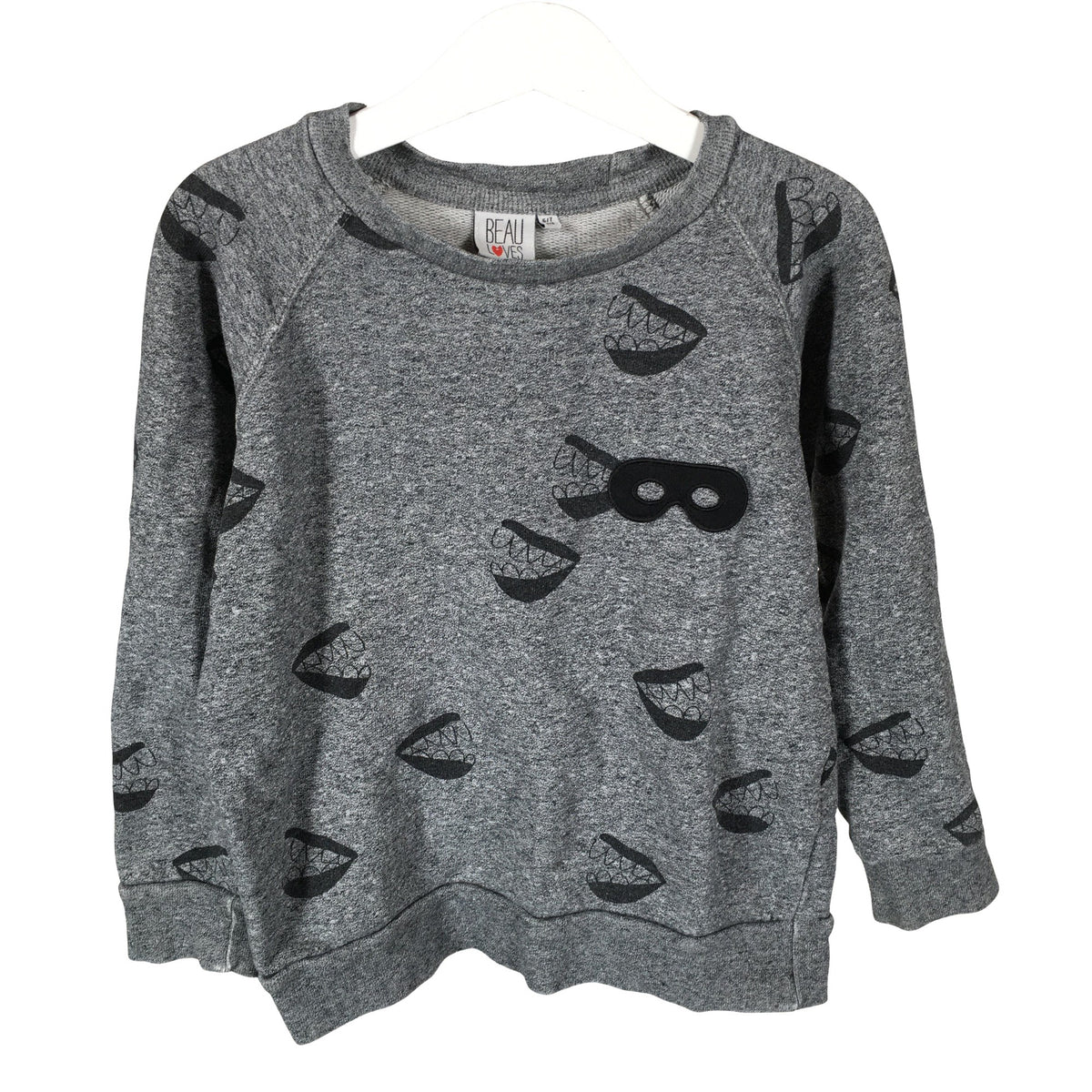 Unisex Beau LOves - Dressikangast pluus, suurus 116 - 122 - Hall (1)