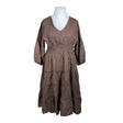 Unisex Bohemiana - Mitteveniv kleit, suurus 44 - Pruun ()