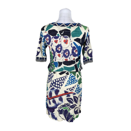 Unisex Diane von Furstenberg - Kootud kleit, suurus 38 - Looduslik valge (2)