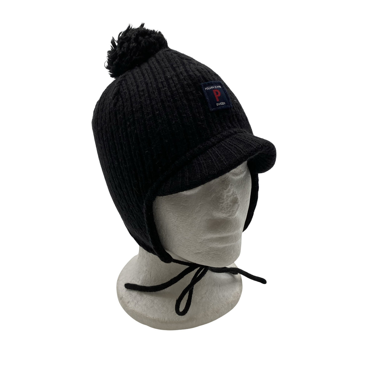 Unisex Polarn O. Pyret - Talvemüts, suurus 48 - 50 cm - Must (1)