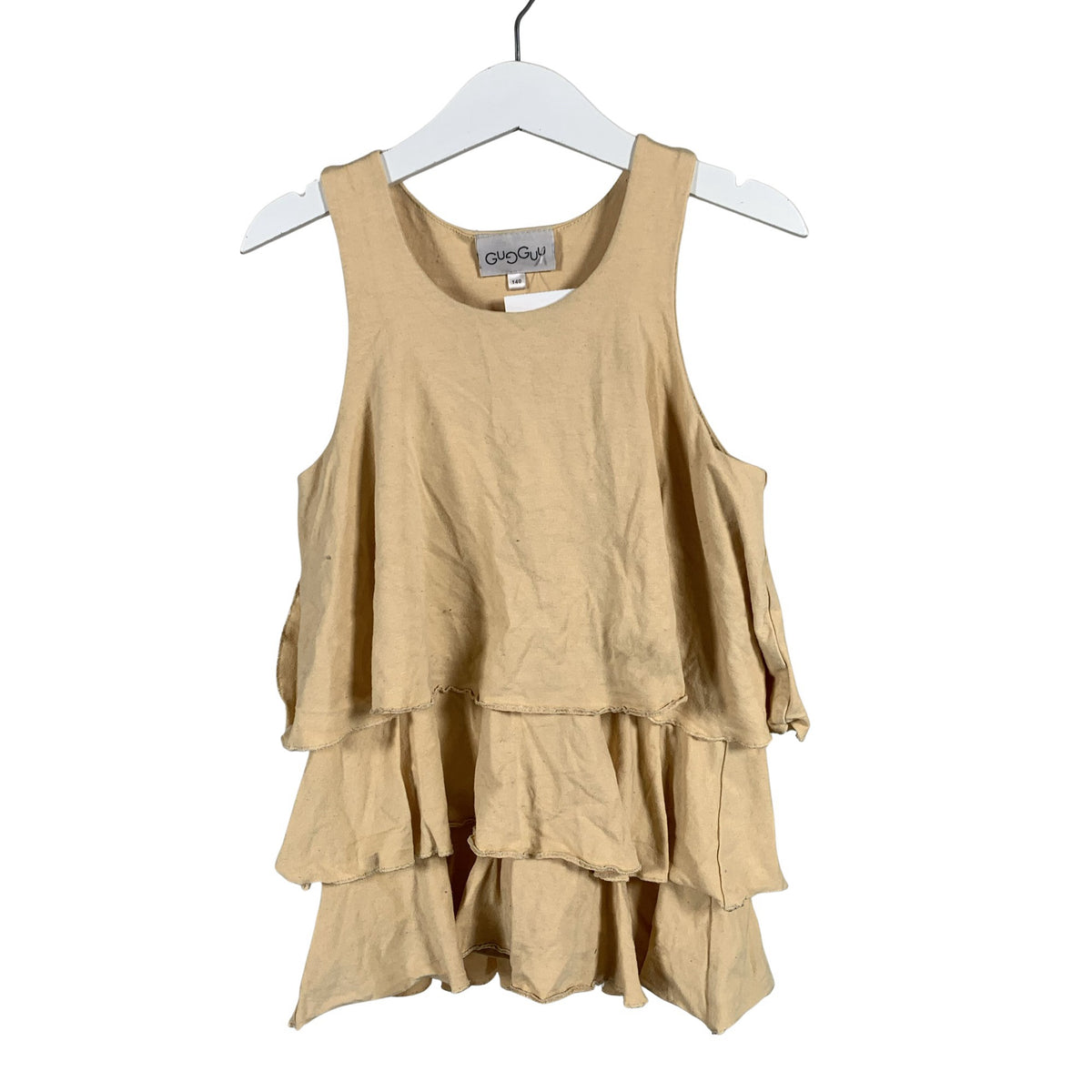 Unisex Gugguu - Trikotaažist tuunika, suurus 134 - 140 - Kollane (1)