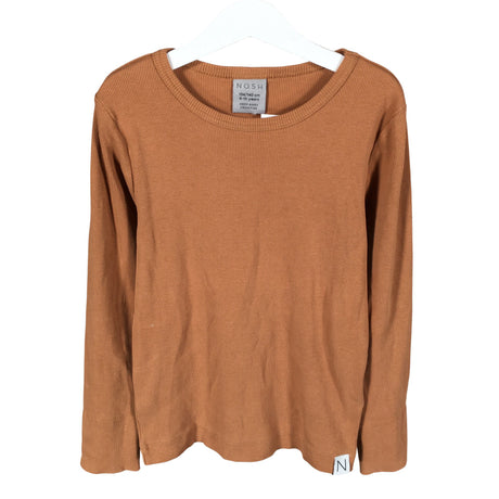Unisex NOSH - Trikotaažist pluus, suurus 134 - 140 - Pruun ()