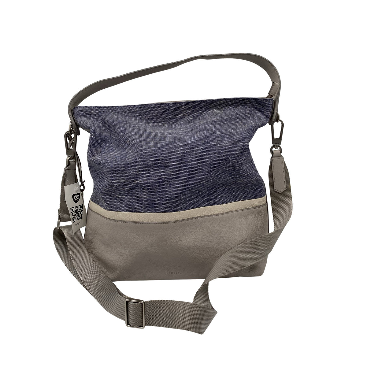 Unisex Fossil - Käekott, suurus Maxi - Hall (1)