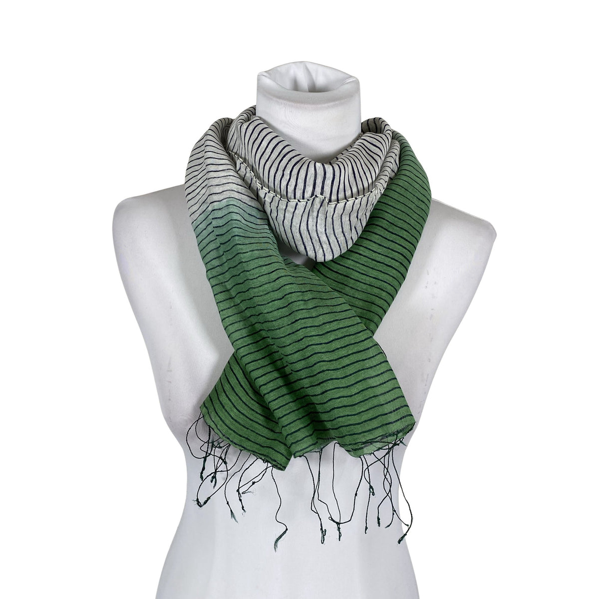 Unisex Global - Õhuke sall, suurus Midi - Looduslik valge (1)
