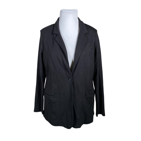 Unisex Zizzi - Dressikangast jakk, suurus 44 - Must ()