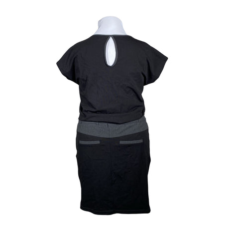 Unisex Kaffe - Trikotaažist kleit, suurus 42 - Must (2)