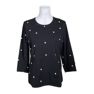 Unisex Nanso - Trikotaažist pluus, suurus 40 - Must (1)