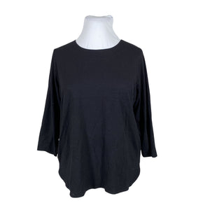 Unisex Nanso - Trikotaažist pluus, suurus 42 - Must (1)