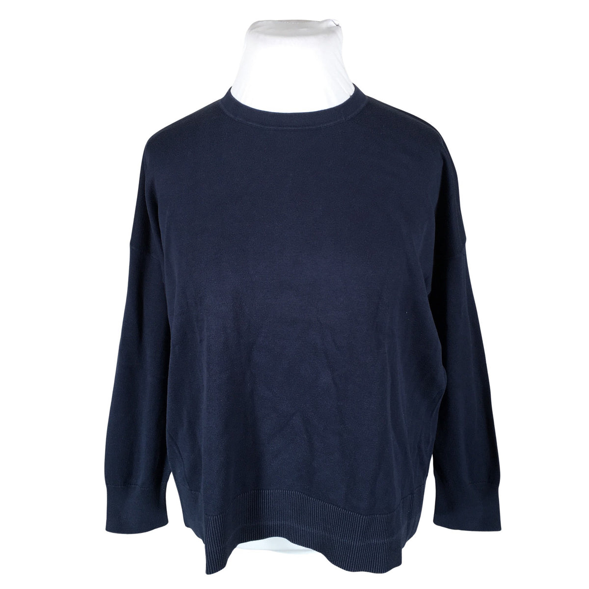 Unisex Essentials by Stockmann - Trikotaažist pluus, suurus 44 - Sinine (1)