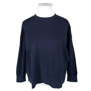 Unisex Essentials by Stockmann - Trikotaažist pluus, suurus 44 - Sinine (1)
