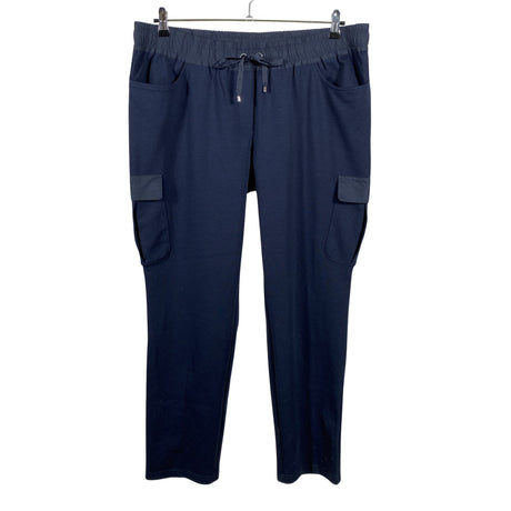 Unisex Betty Barclay - Trikotaažist püksid, suurus 48 - Sinine ()