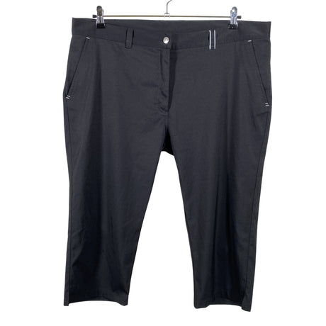 Unisex Raiski - Mittevenivad poolpikad püksid, suurus 50 - Must ()