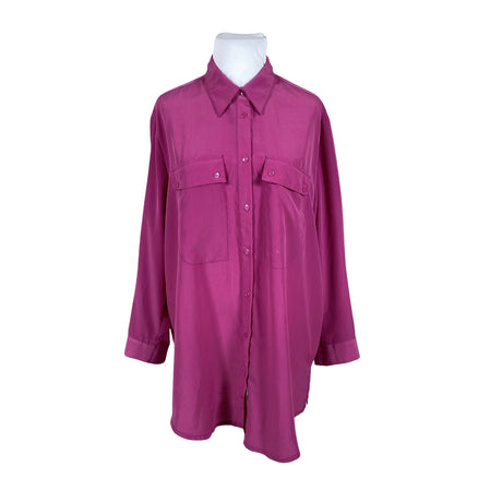 Unisex Ulla Popken - Õhuke tuunika, suurus 50 - Lilla ()