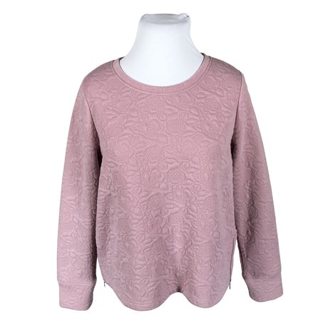 Unisex Luhta - Trikotaažist pluus, suurus 42 - Heleroosa (2)